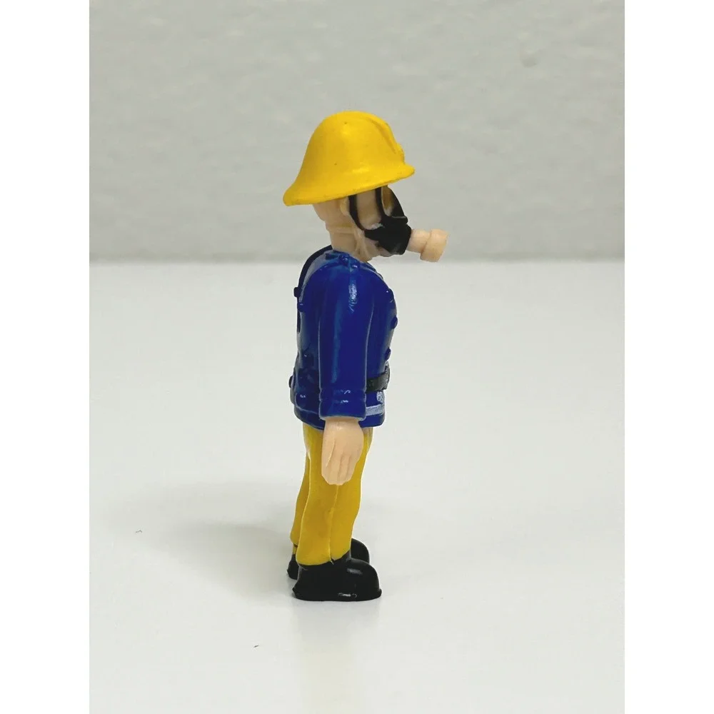 Fireman Sam Vintage Action Figure Oxygen Mask Firefighter